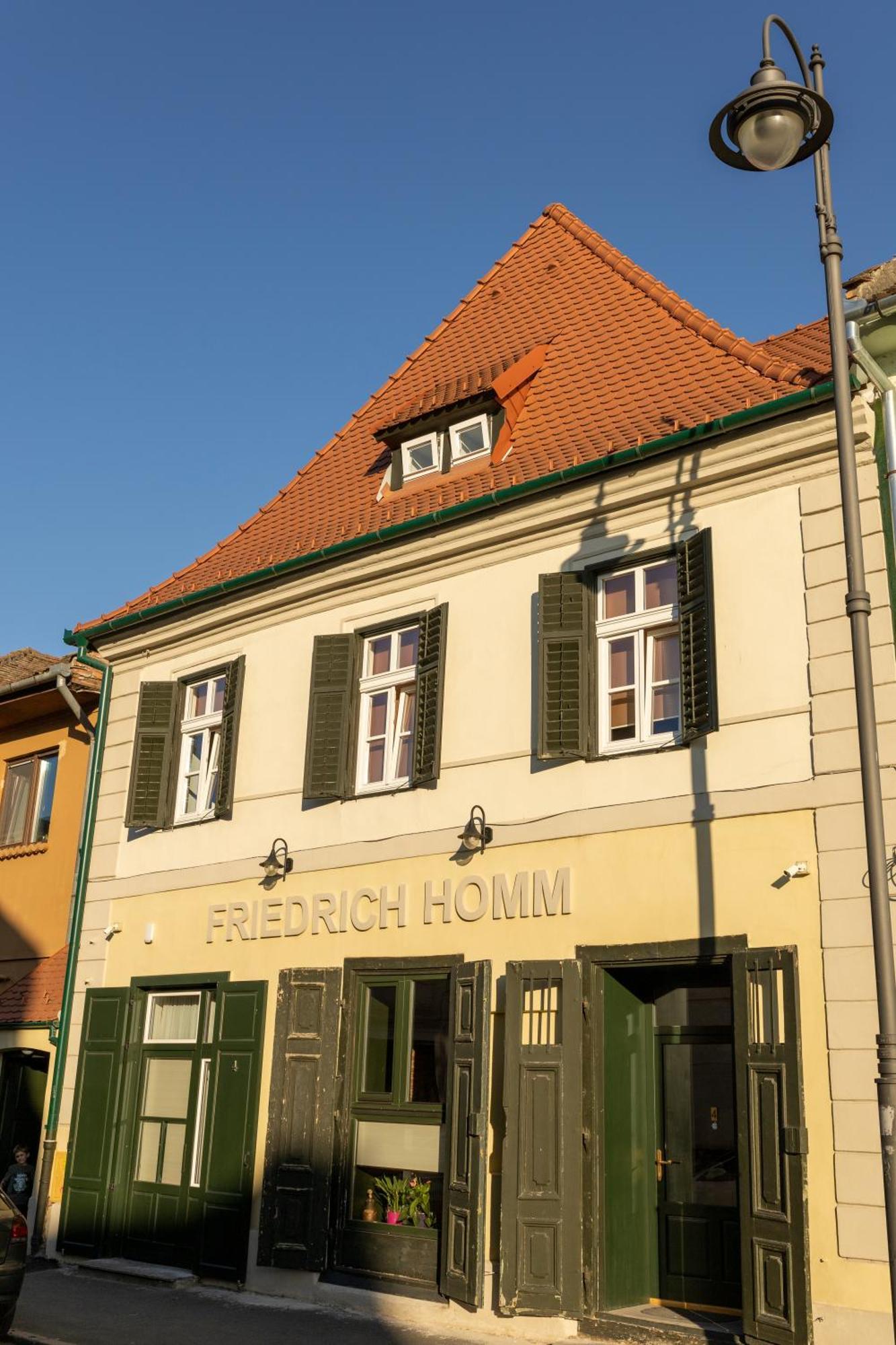 Ferienwohnung Friedrich Homm Hermannstadt Exterior foto